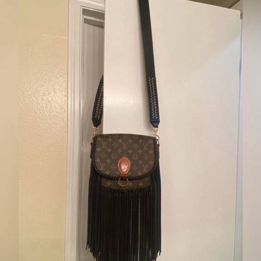 Louis Vuitton Fringe Crossbody Bag - Vintage Boho Bags